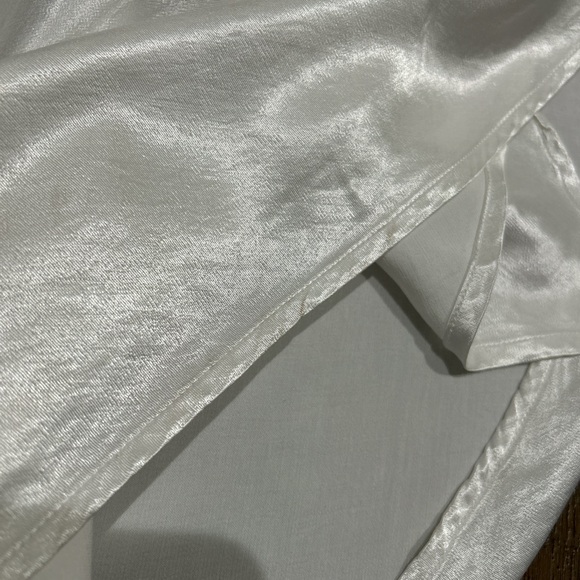 Enza Costa satin tank dress in cloud - Picture 8 of 9